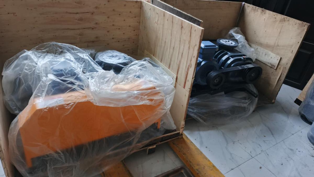Three Lobe Roots Blower dari AEROVIA sebagai agen root blower WWTP resmi bergaransi untuk aerasi IPAL industri.