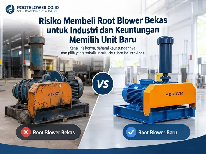 Risiko Membeli Root Blower Bekas untuk Industri