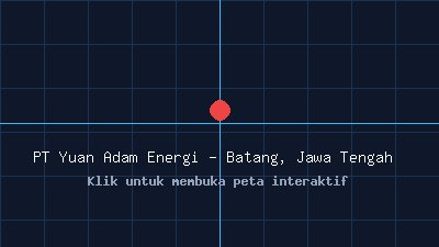 Peta lokasi AEROVIA — PT Yuan Adam Energi